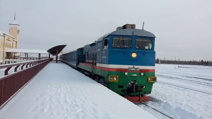 Аллараа Бэстээх — Владивосток хайысханан поезд айанныаҕа