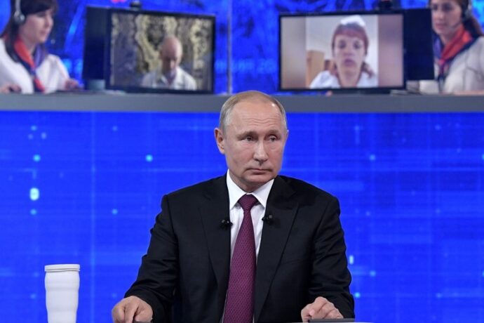 Саха сирин олохтоохторо тоҕо Владимир Путин пресс-конференциятын көрөллөрүн эттилэр