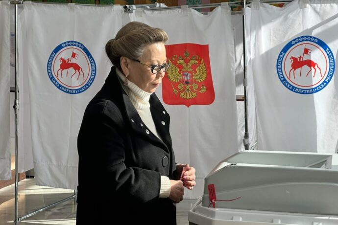 Галина Данчикова Россия президенин быыбарыгар куоластаата