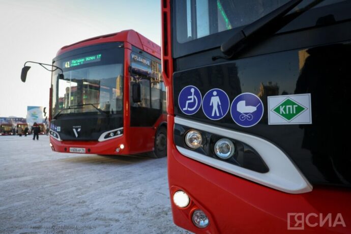 Дьокуускайга «Волгабас» мааркалаах бастакы оптуобус № 7 маршрутка таҕыста