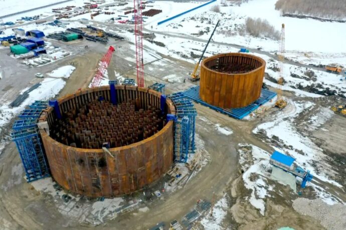 Өлүөнэ муостатын иккис коффердама таҥылынна