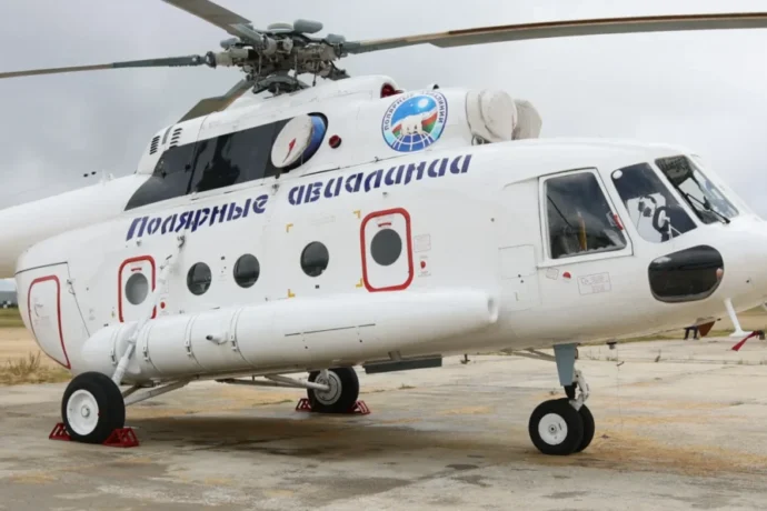 «Полярные авиалинии» паарката 2017 сылтан Ми-8МТВ-1 тоҕус бөртөлүөтүнэн хаҥаата