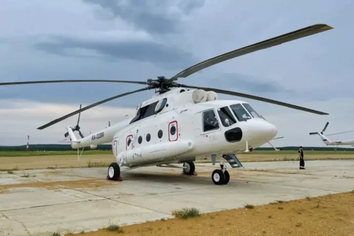 Саха сирин Арктикатыгар авиасибээһи уонна санрейстары Ми-8МТВ-1 бөртөлүөттэр толороллор